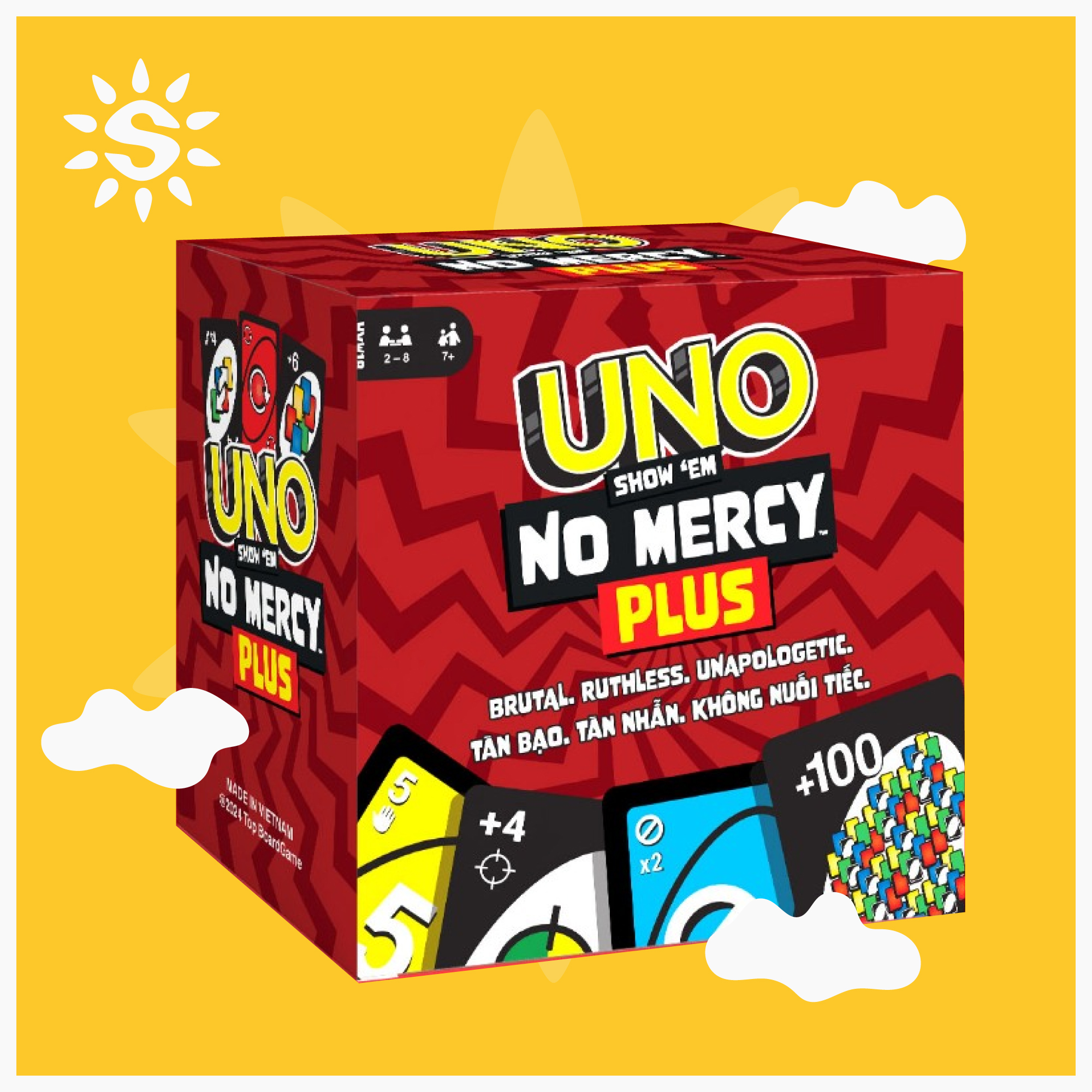 Combo uno cơ bản, uno flip, uno flex 330 thẻ bài cho hội bạn chơi cực vui vẻ