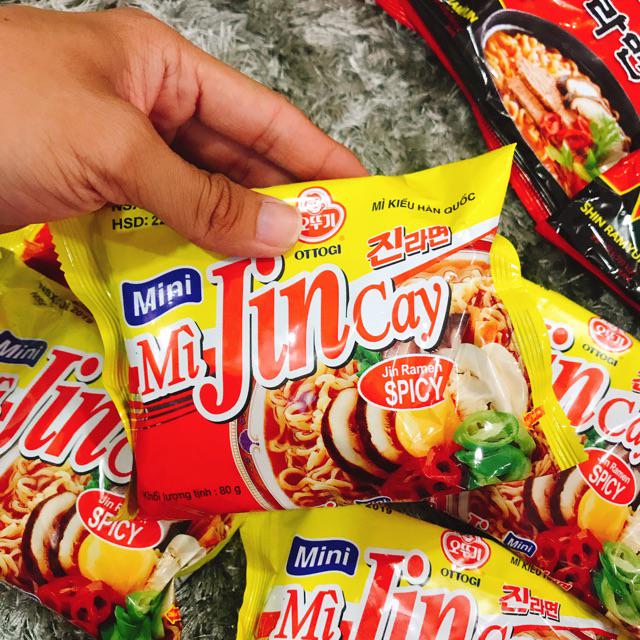 Combo 10 gói - Mini Mì Jin Cay 80g (VN)