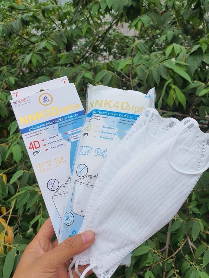 Khẩu Trang KF94 4D Dolphin Cao Cấp Của NNK