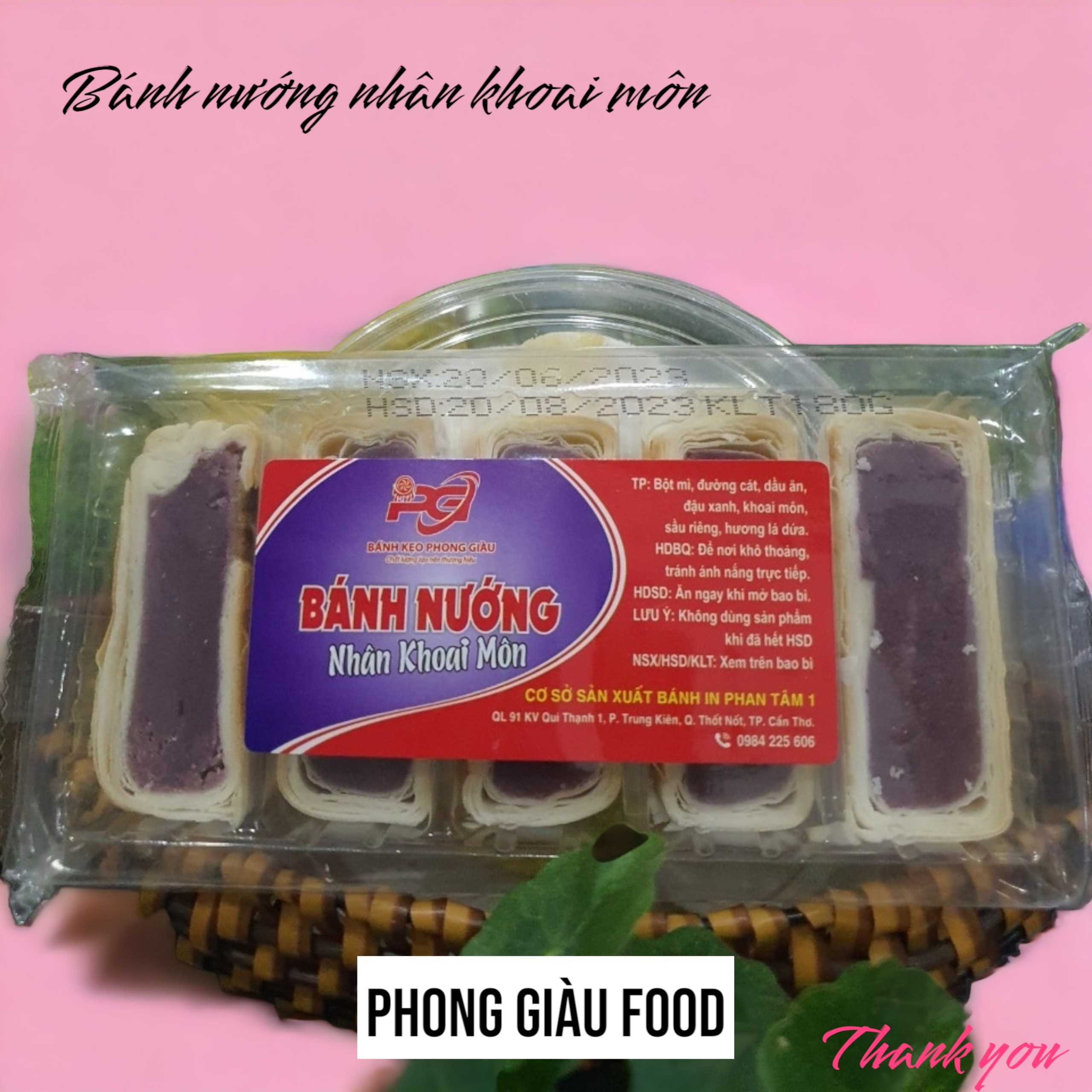 BÁNH NƯỚNG 4 MÙI (PHONG GIÀU FOOD)