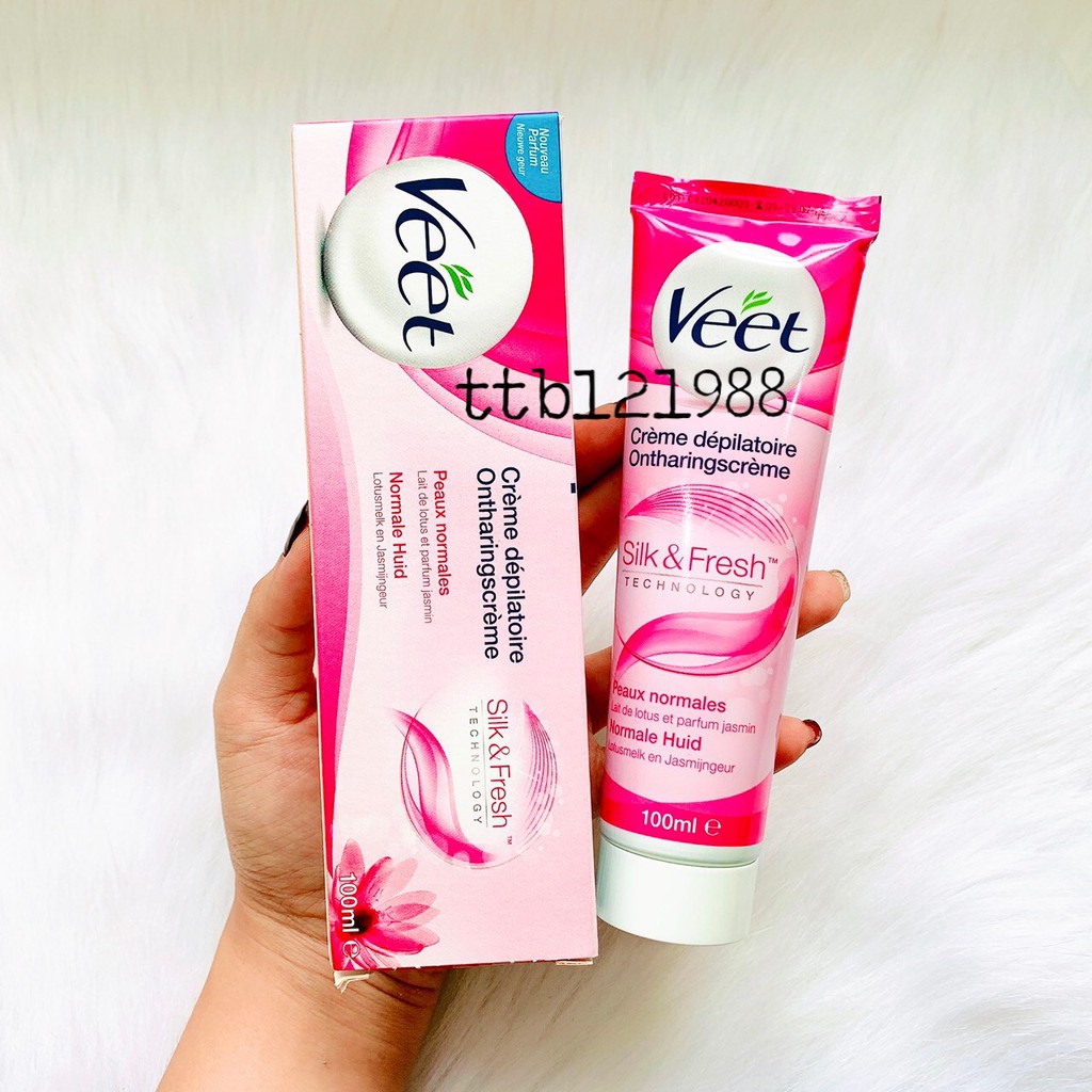 Kem Tẩy Lông Veet 100ml (Hồng - Xanh)