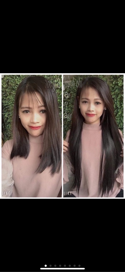 Tóc kẹp U ❤️FREESHIP - tóc kẹp U thẳng