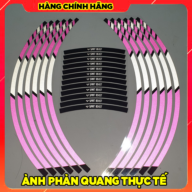 TEM DÁN VÀNH PHẢN QUANG 3M SPIRIT BEAST.