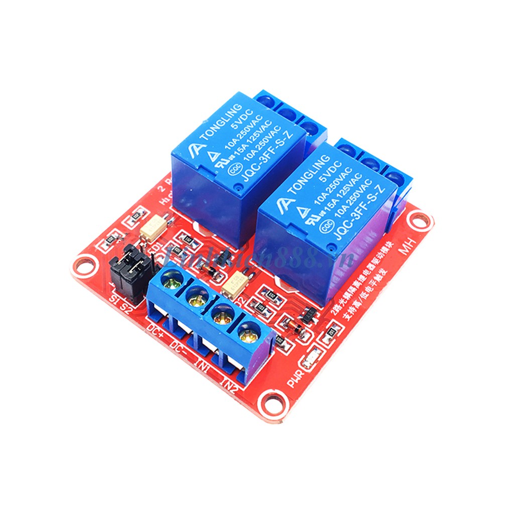 Module Relay 1/2/4/6 Kênh 5V /12v có opto cách ly