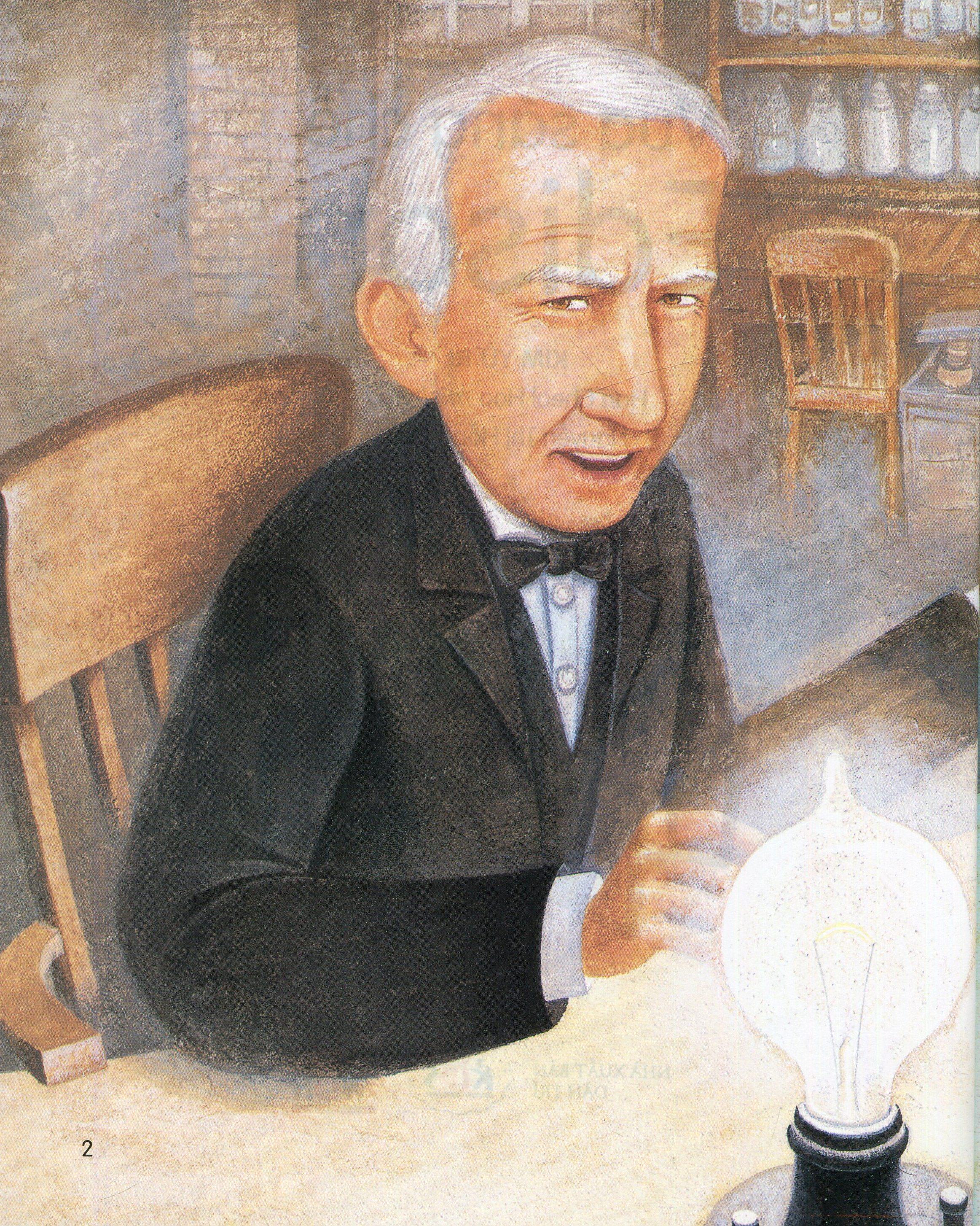 Sách - Những bộ óc vĩ đại: Vua sáng chế- Edison