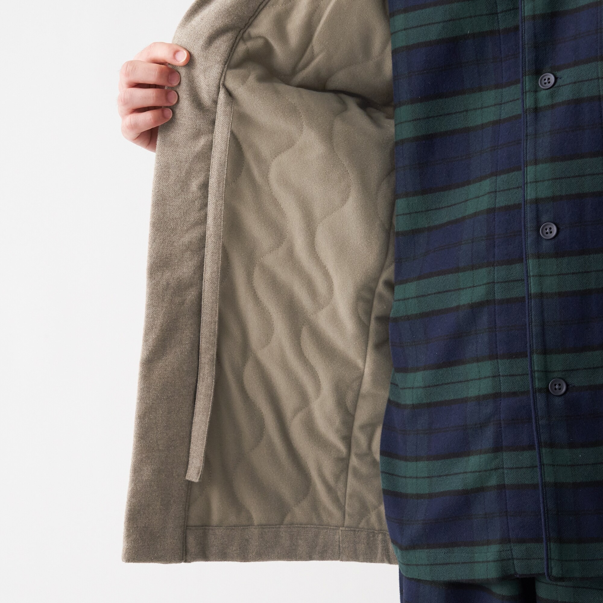 ÁO KHOÁC HANTEN VẢI FLANNEL