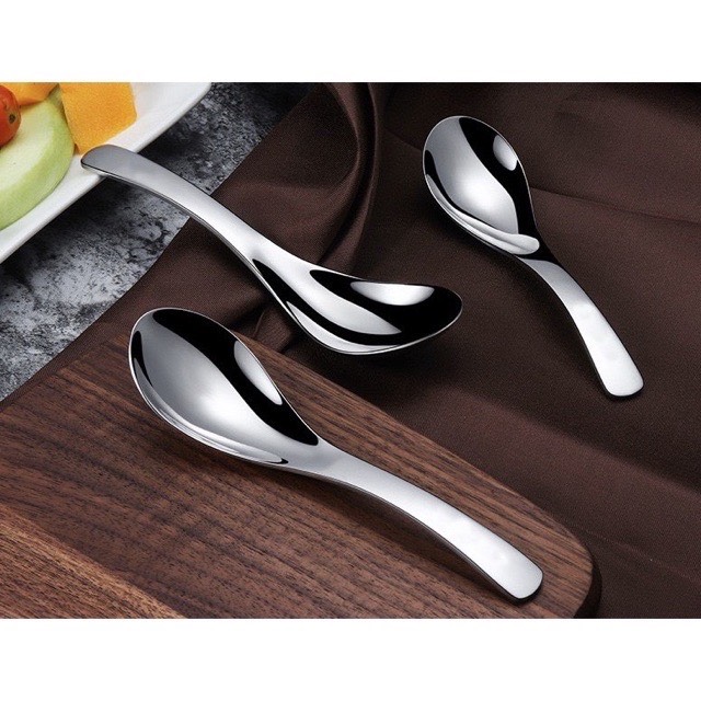 Muỗng thìa cơm phở súp inox SU304 cao cấp - M120