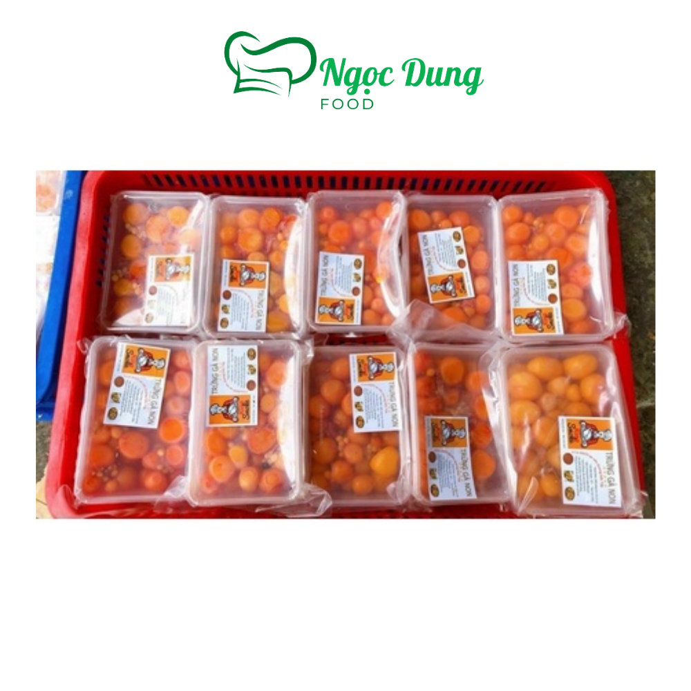 Trứng gà non hộp 500gr (giao tphcm)
