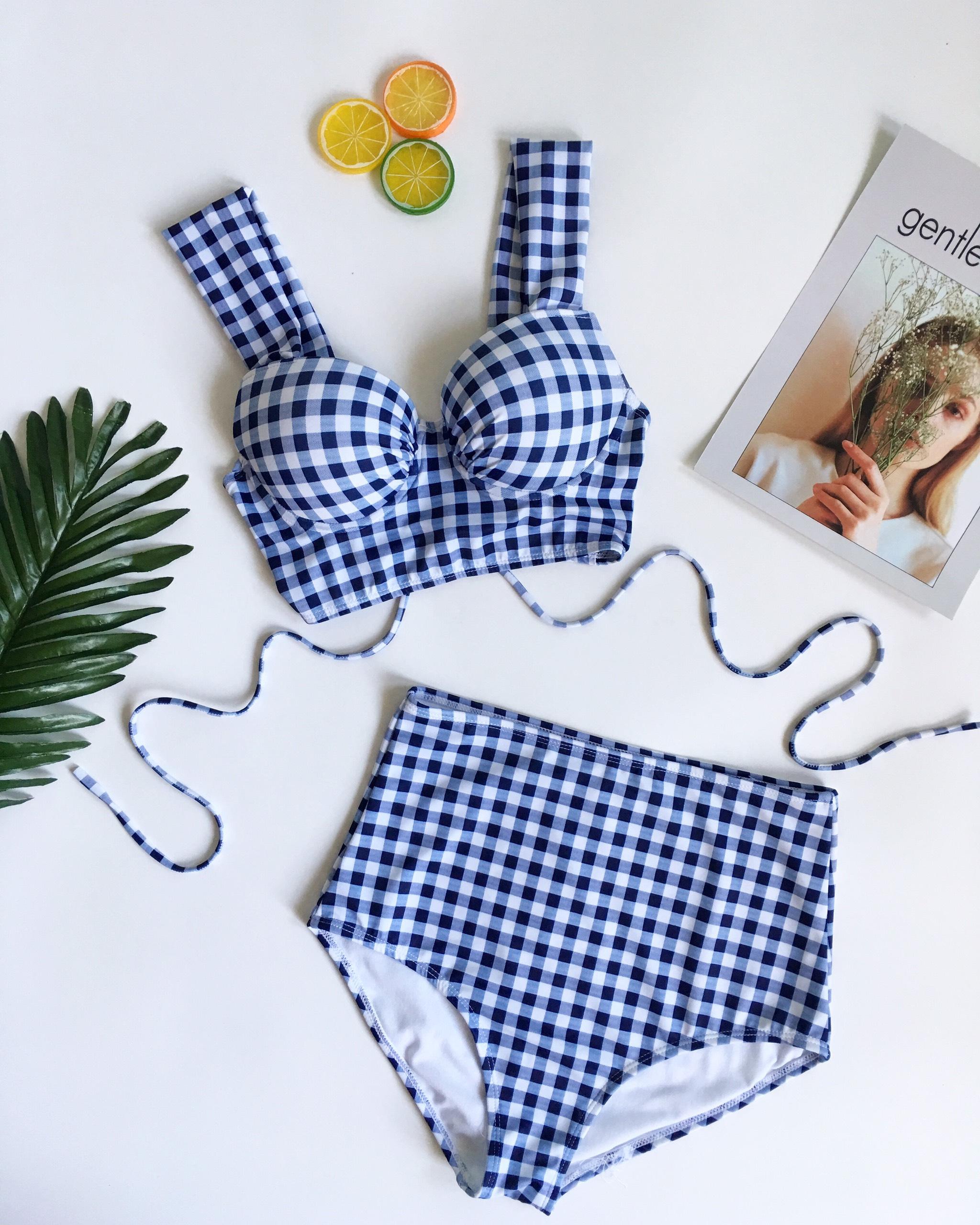[HCM]Bikini cúp ngực caro