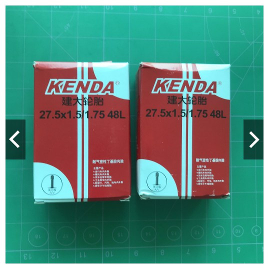 Săm (ruột) xe đạp kenda 27.5*1.5/1.75 AV 48L