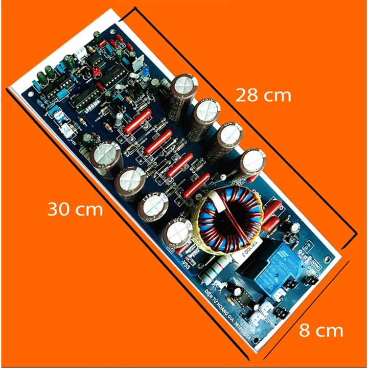 BO CÔNG SUẤT CLASS D 8 MOSFET - PA - 6000