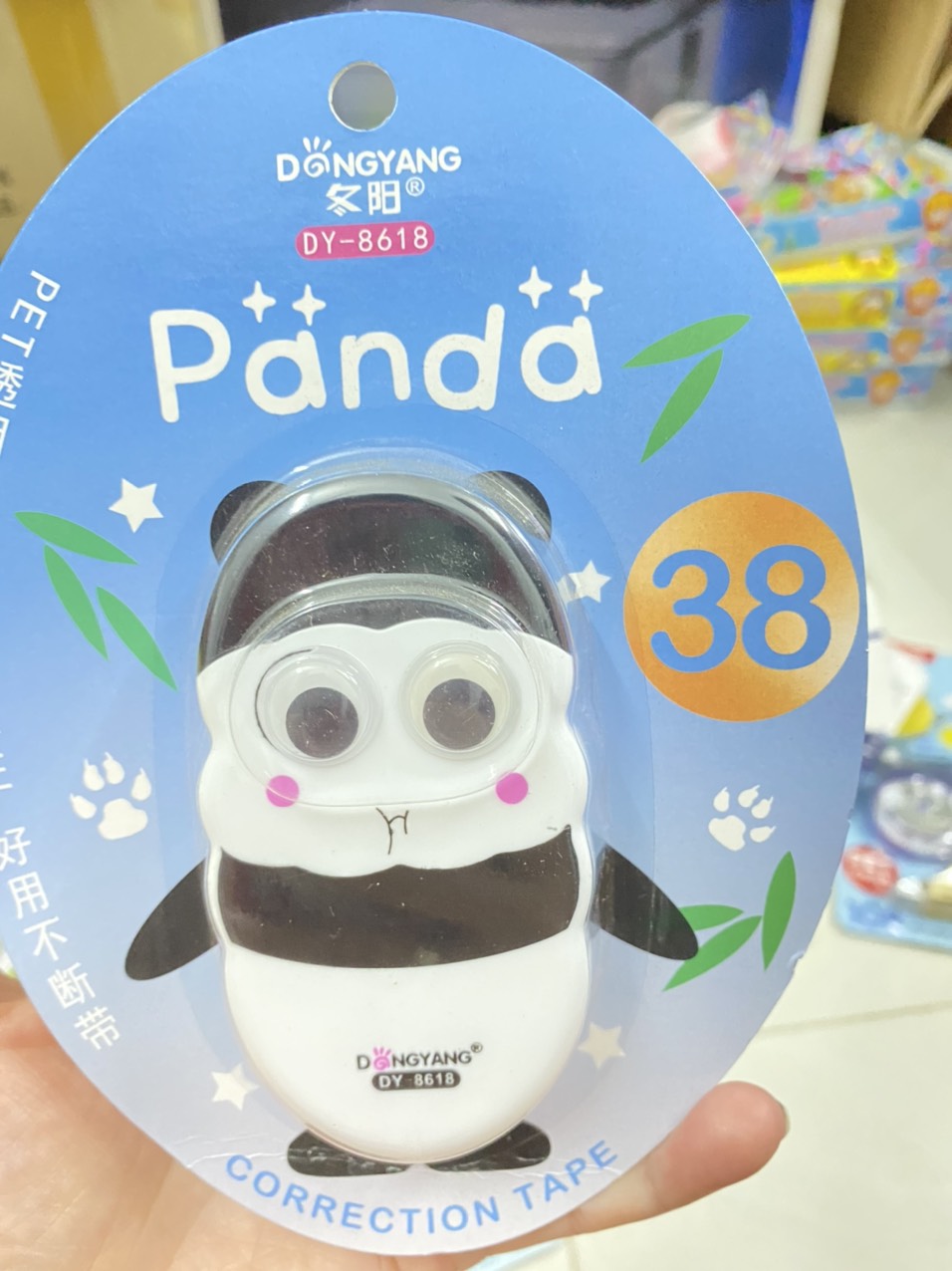 Viết Xóa kéo hình Panda siêu xinh-38