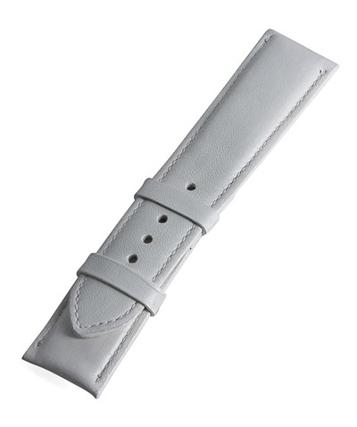 Dây đồng hồ  da bò size 22, 24, 26 màu trắng TH8133
