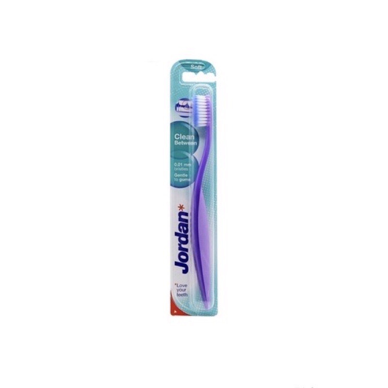 Bàn chải đánh răng Jordan người lớn Cleanbetween