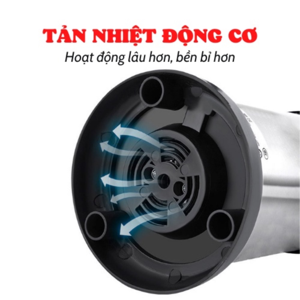 Máy xay hạt khô, ngũ cốc, gia vị đa năng Máy xay 4- 6 lưỡi xin sò- Máy xay tiêu cực nhanh và tiện lợi