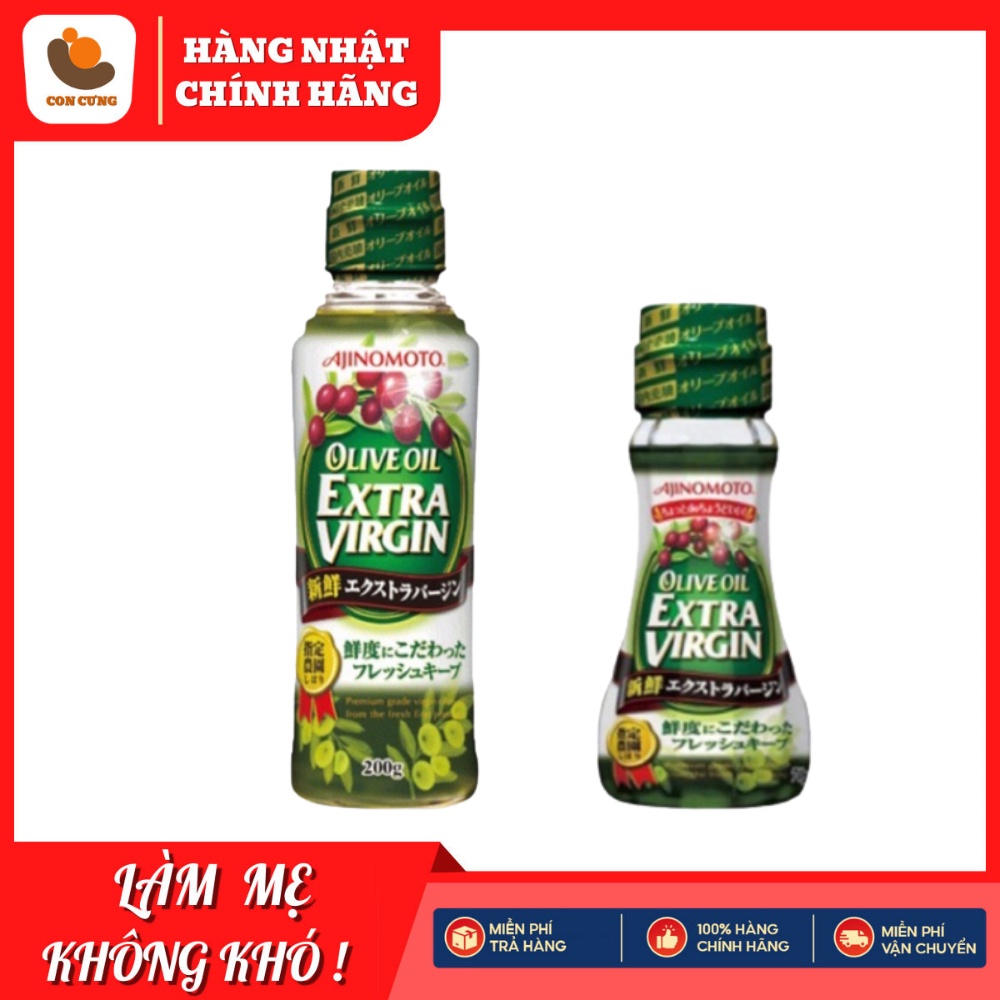 Dầu Olive extra AJINOMOTO – Nhật Bản [DATE T5-6/2024]