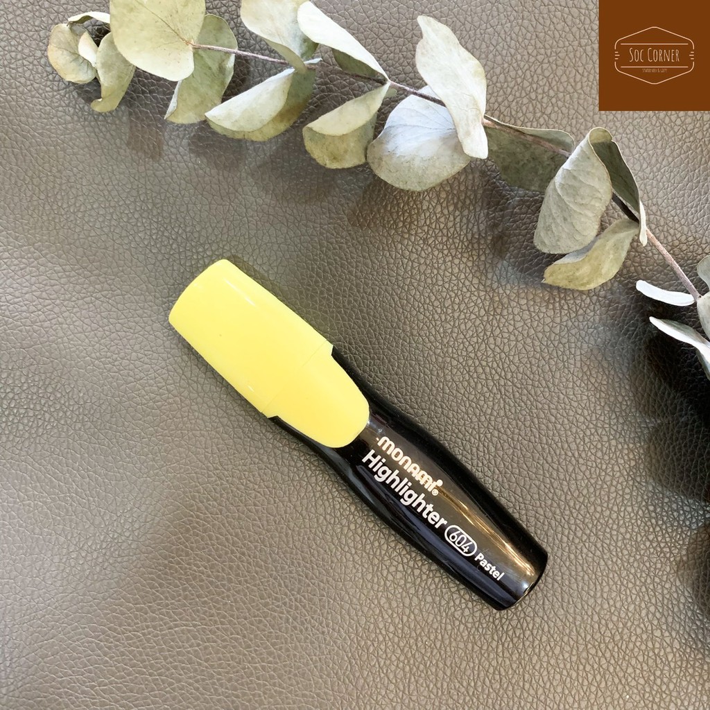 1 cây bút Monami Highlighter 604 Pastel