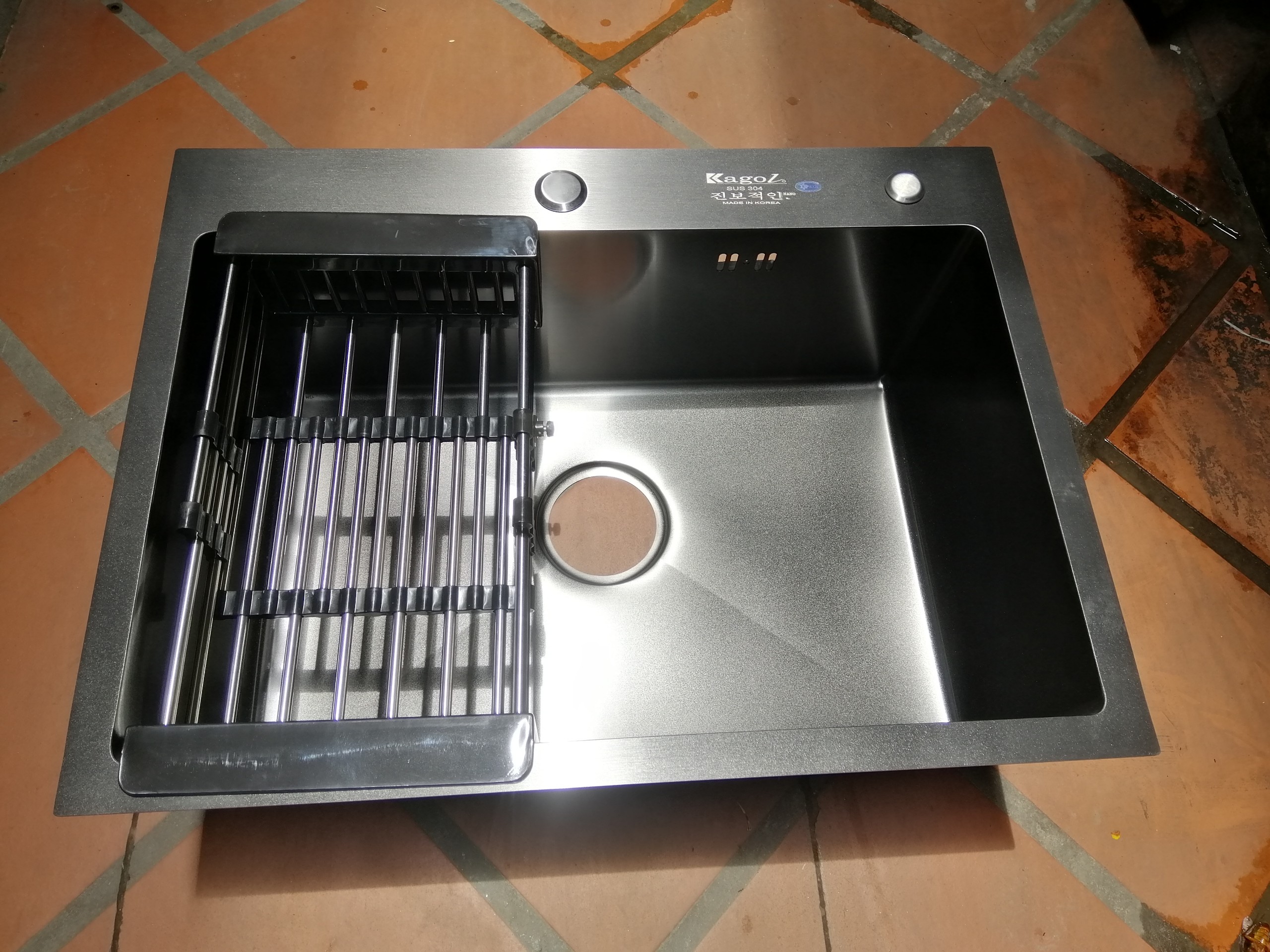 Chậu rửa bát Nano 1 hố