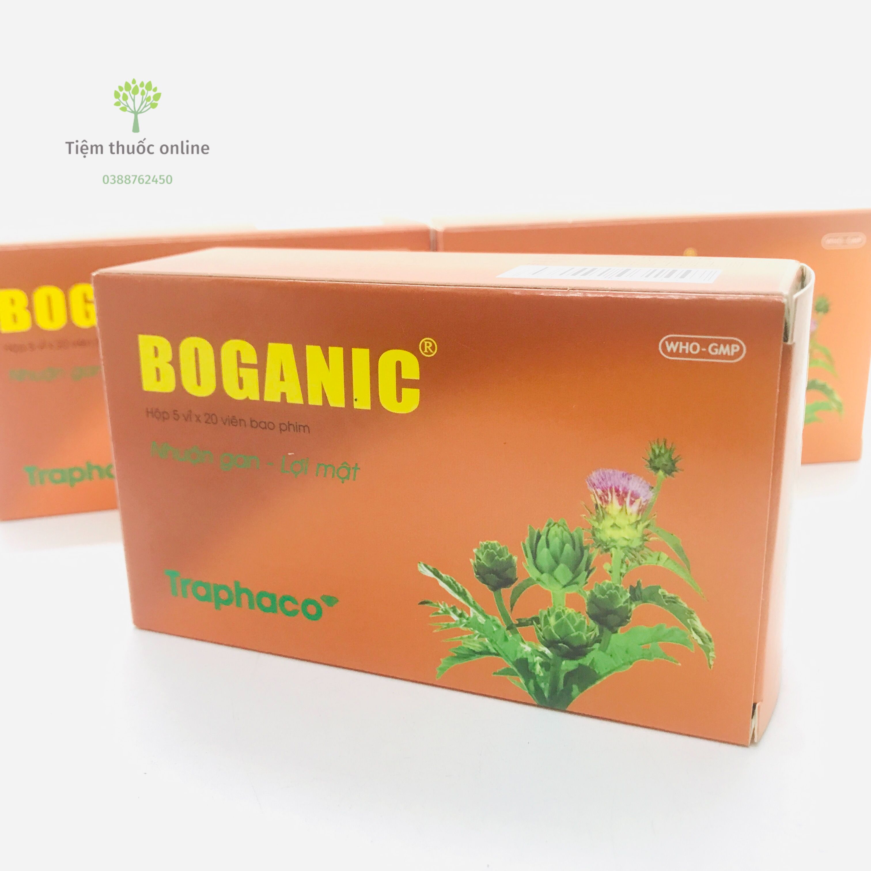 Boganic Traphaco 100 viên - Bao phim/Bao đường