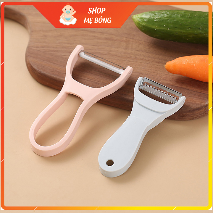 Combo 2 nạo gọt hoa quả thông minh, dụng cụ không thể thiếu trong phòng bếp của bạn