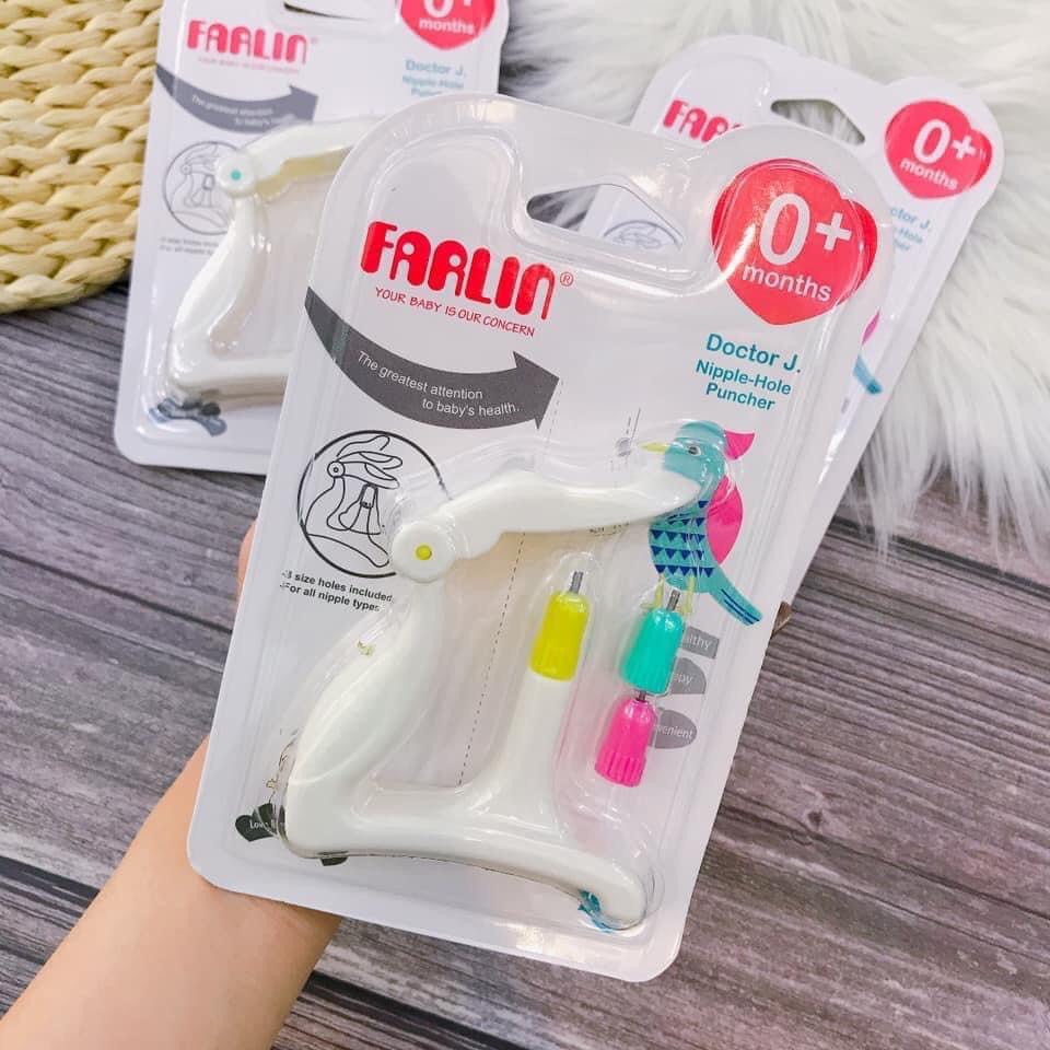 [HCM]Dụng cụ dập lỗ núm ti Farlin - Bấm lỗ núm ti Farlin BF-112