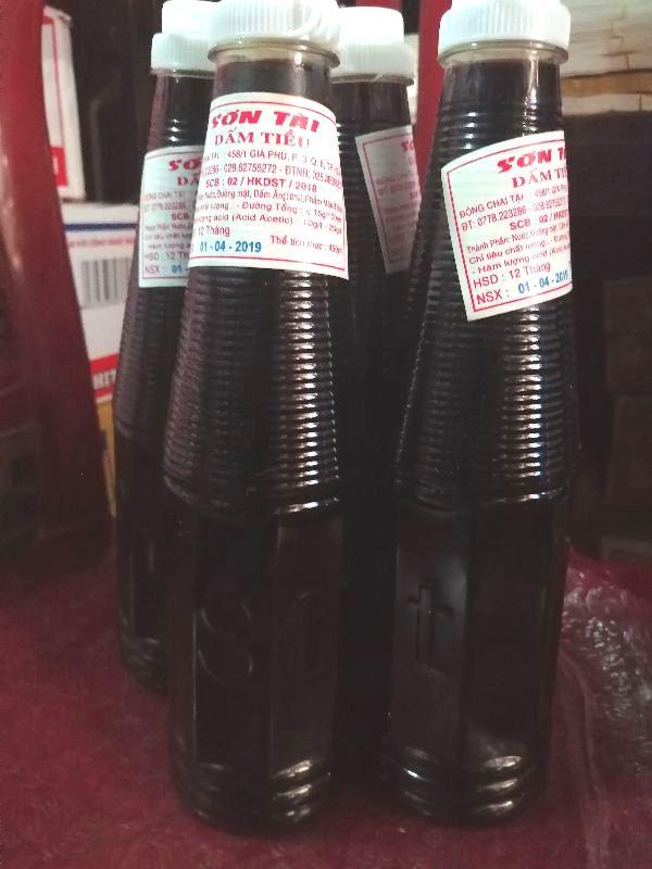 Giấm Tiều Giấm Đỏ Sơn Tài 450ml
