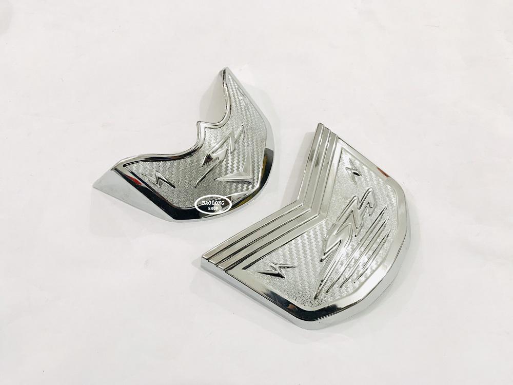 Mỏ dè trước sau Xi Inox gắn SH 2017 - 2019
