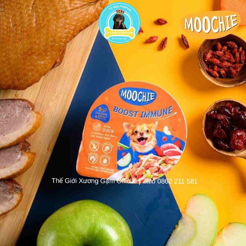 MOOCHIE PATE THỨC ĂN ƯỚT CHO CHÓ 85GR