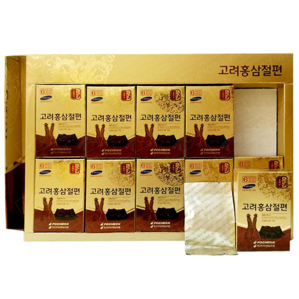 Hồng sâm lát tẩm mật ong Pocheon Hàn Quốc 200g