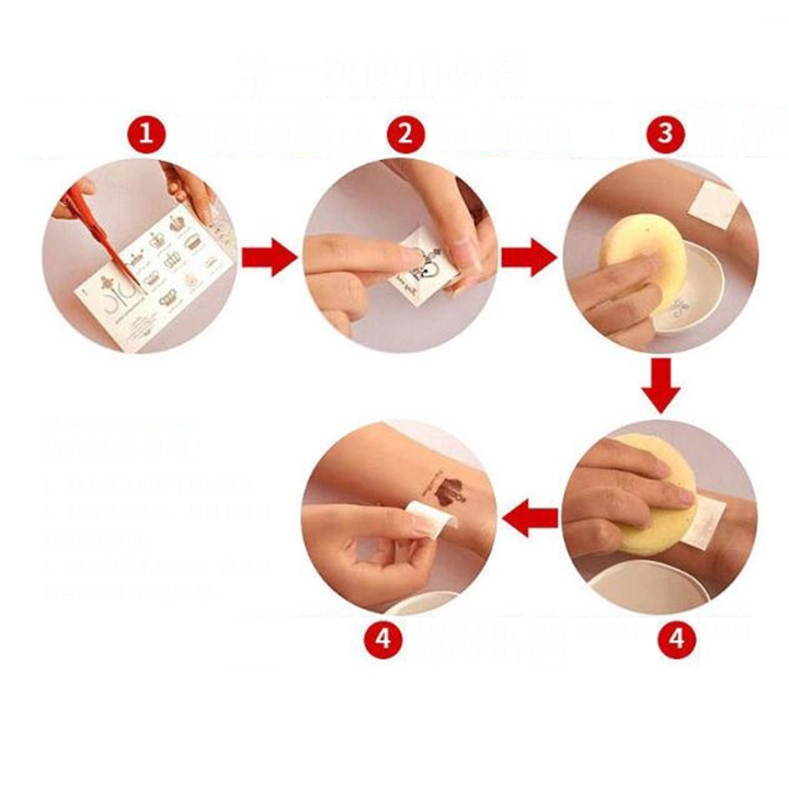 Set 30 miếng dán hình xăm