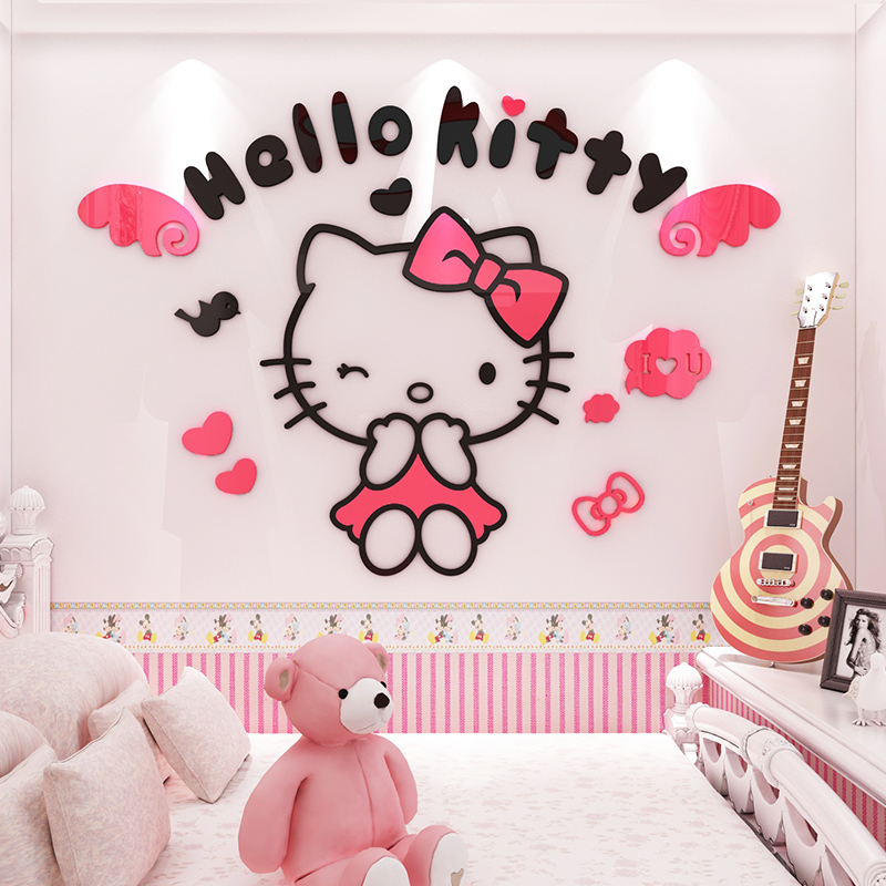 Tranh dán tường mica 3D - Mickey
