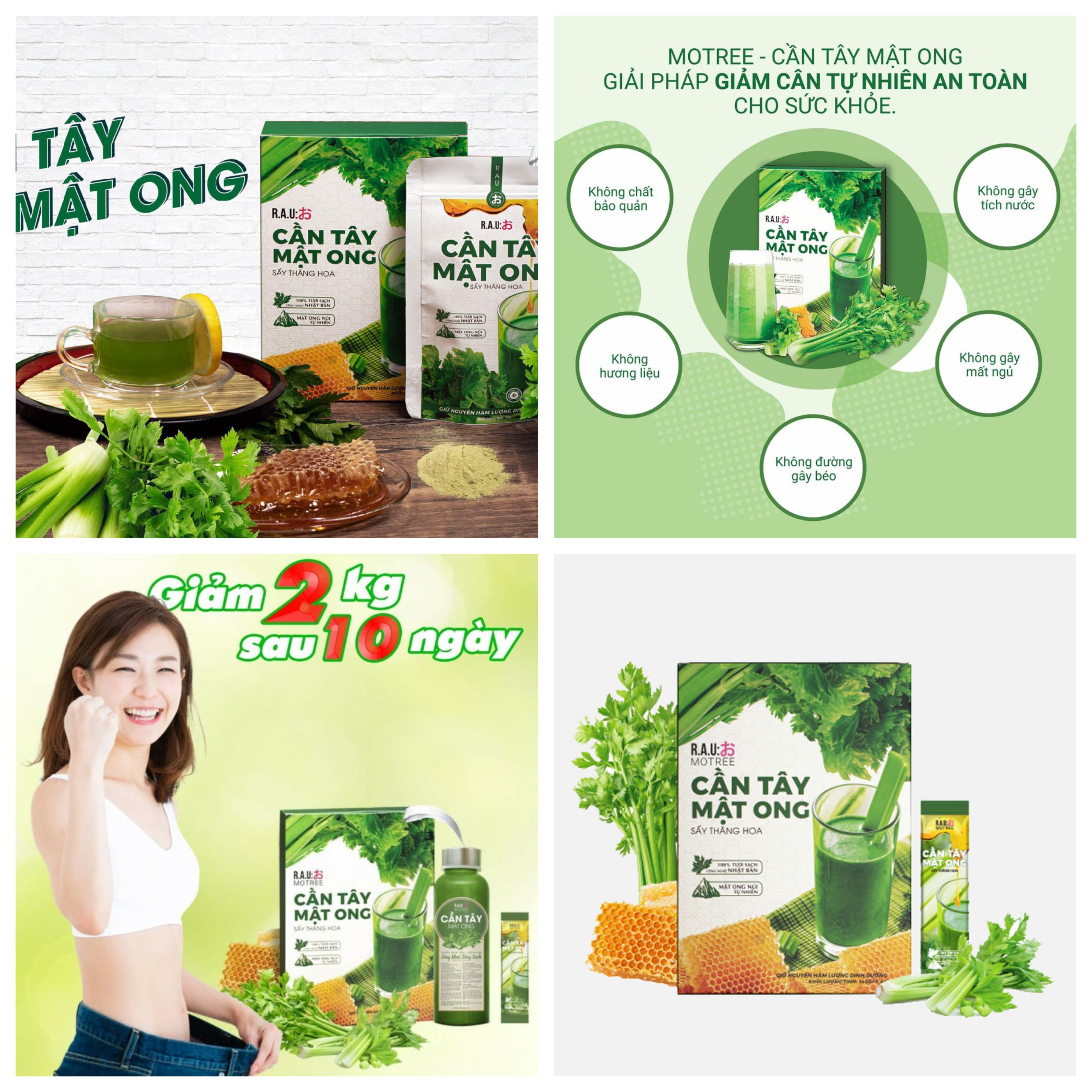 [HCM]Cần Tây Mật Ong Đẹp Dáng Đẹp Da hiệu quả bất ngờ