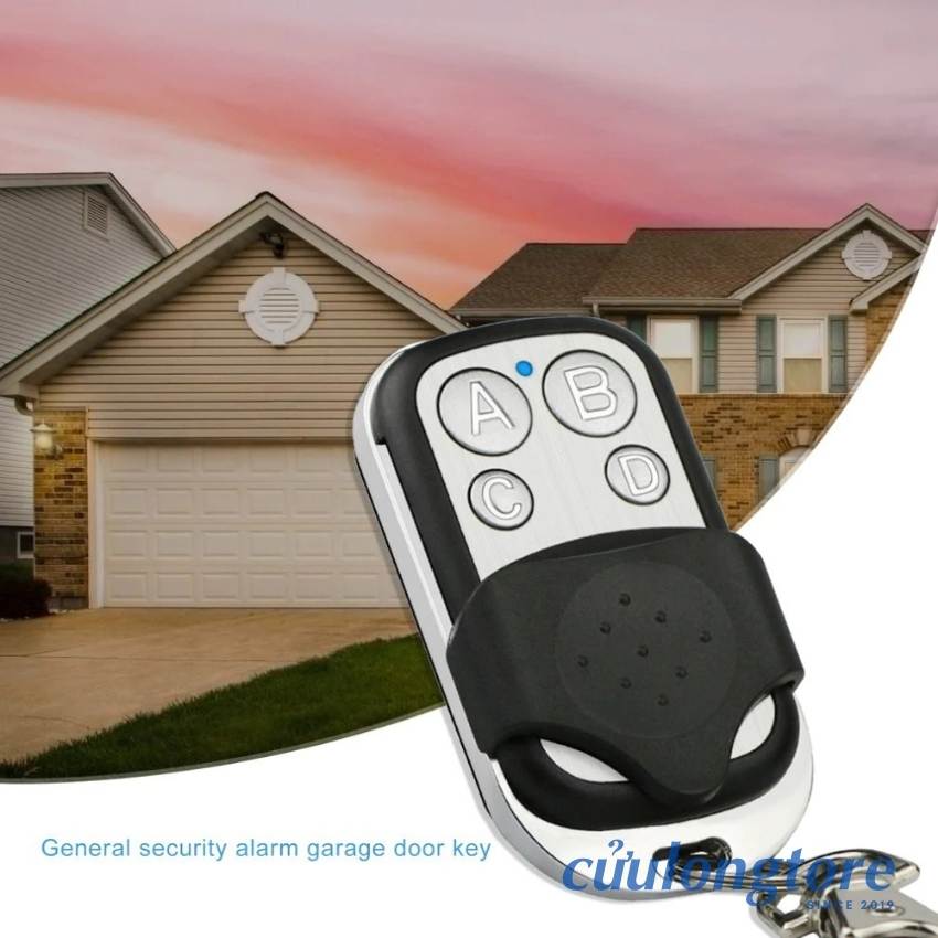 Electronic Car Rolling Door Key Copier learns the command to copy the key from the remote control 433mhz