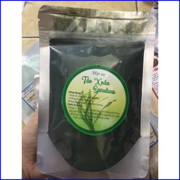 500gr Tảo Diệp Lục Collagen ( Bột tảo xoắn đắp mặt HandMade).