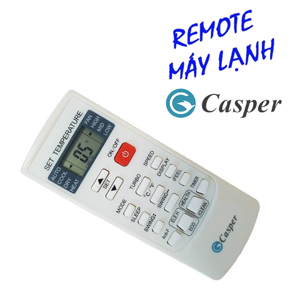 Remote Máy Lạnh, Điều Khiển Điều Hòa CASPER