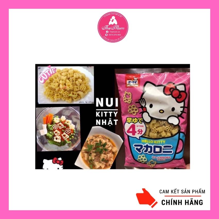Mì Nui Hình Hello Kitty và Hoa 150g Nhật Bản