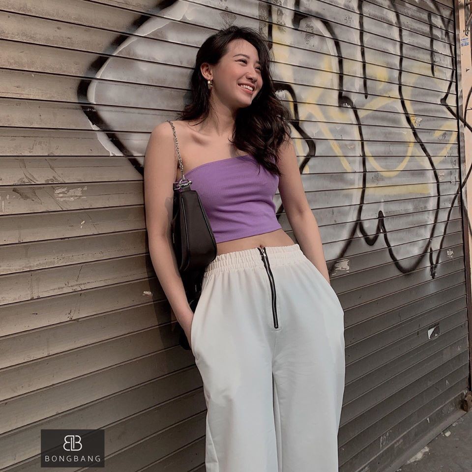 Áo Quây Croptop Nữ Chất Bozip Siêu Sexy
