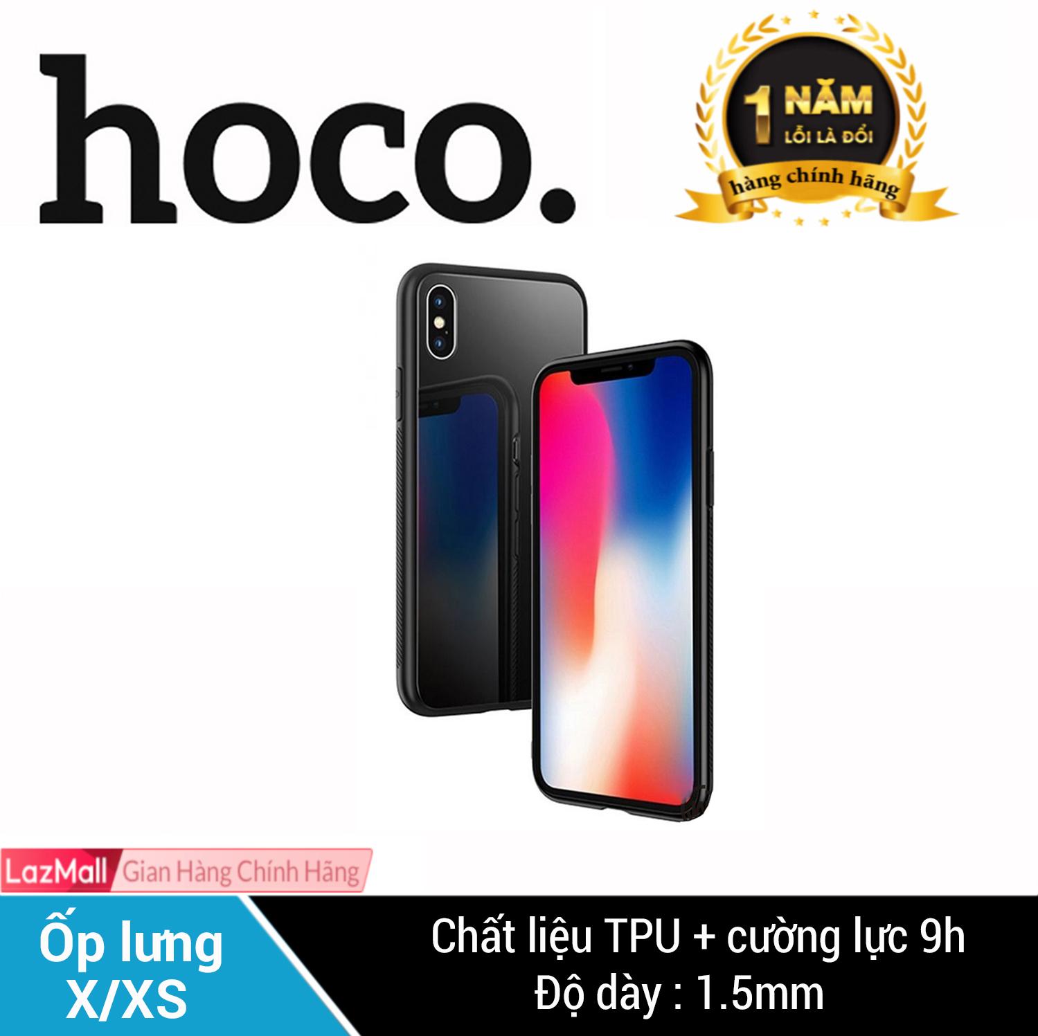 Ốp lưng mặt kính iPhone X/XS Hoco Ingenious