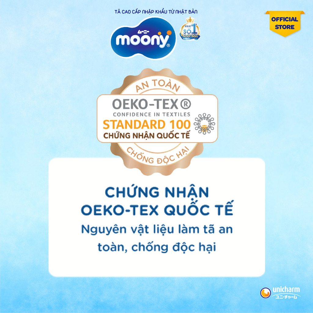 [MẪU MỚI] Bỉm quần/ Tã quần Moony L44 bé trai (L44 boy Moony)