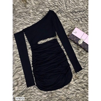 [HCM]ĐẦM BODY TRỄ VAI KẾT HỢP HỞ BỤNG SIÊU XINH