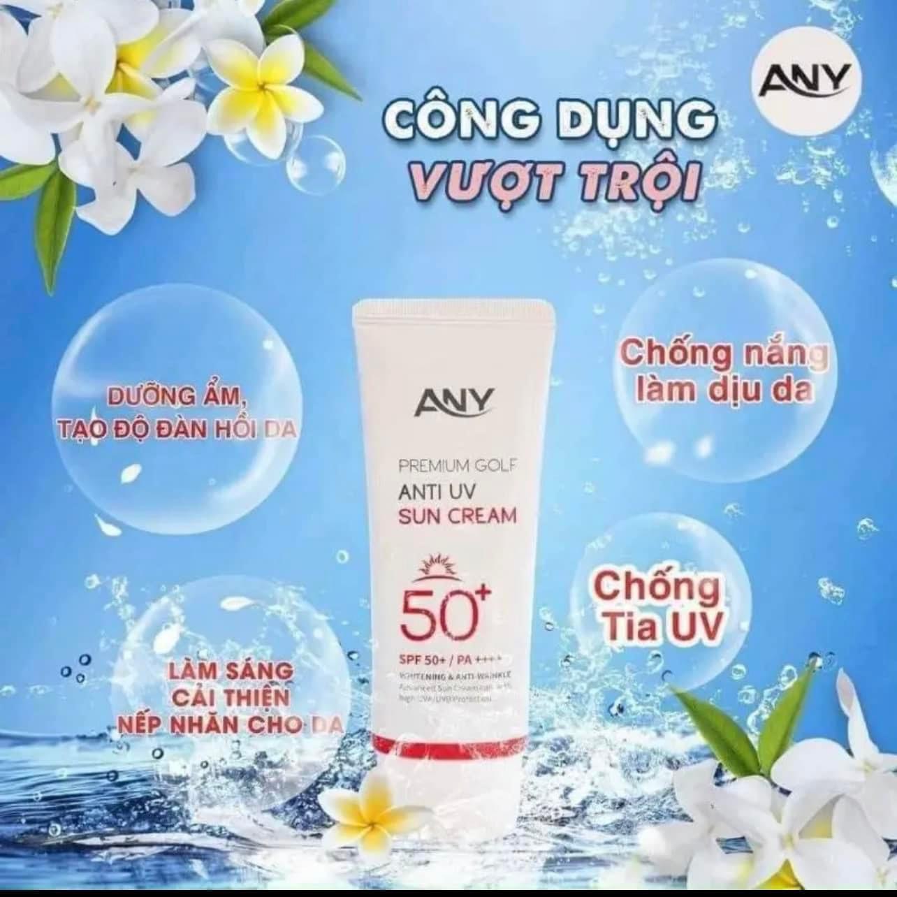 Kem Chống Nắng Hàn Quốc ANY 60ml , SPF 50+