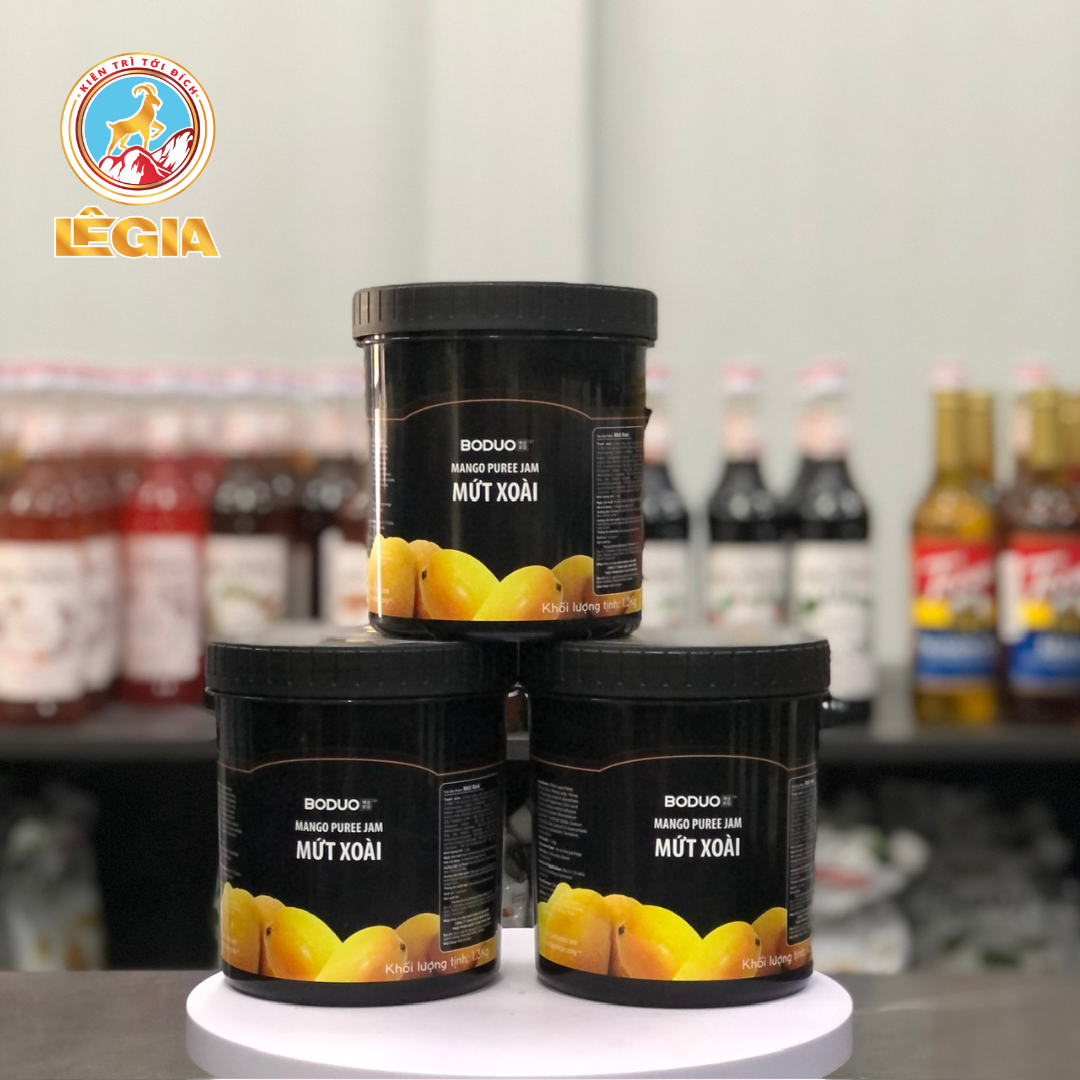MỨT BODUO XOÀI 1.3KG - BODUO MANGO PUREE JAM