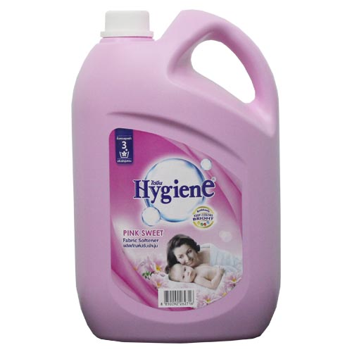[HCM]Nước Xả Mềm Vải HYGIENE Can 3500ML Thái Lan (Màu Hồng)