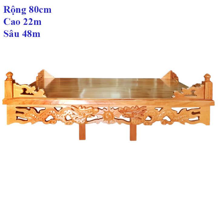 Bàn thờ,Bàn thờ treo tường, Bàn thờ treo tường gỗ gõ đỏ, Bàn thờ rộng ngang 80cm, Bàn thờ bằng gỗ đẹp, Trang thờ gỗ gõ, ban tho treo tuong