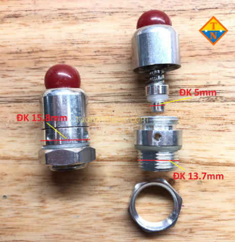 Van nồi áp suất ga 2 kiểu to- nhỏ
