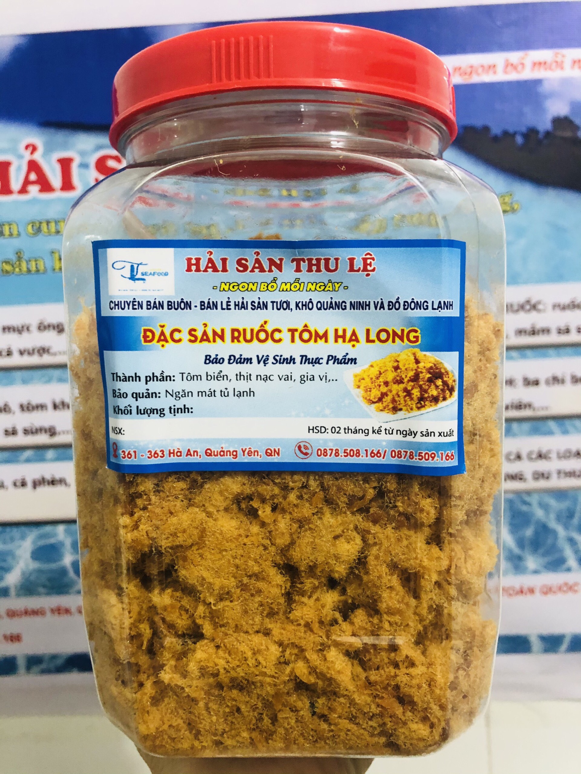 [GIÁ RẺ BỔ ] - 300g RUỐC TÔM THỊT - ĐẶC SẢN CÔ TÔ LỌ 310G