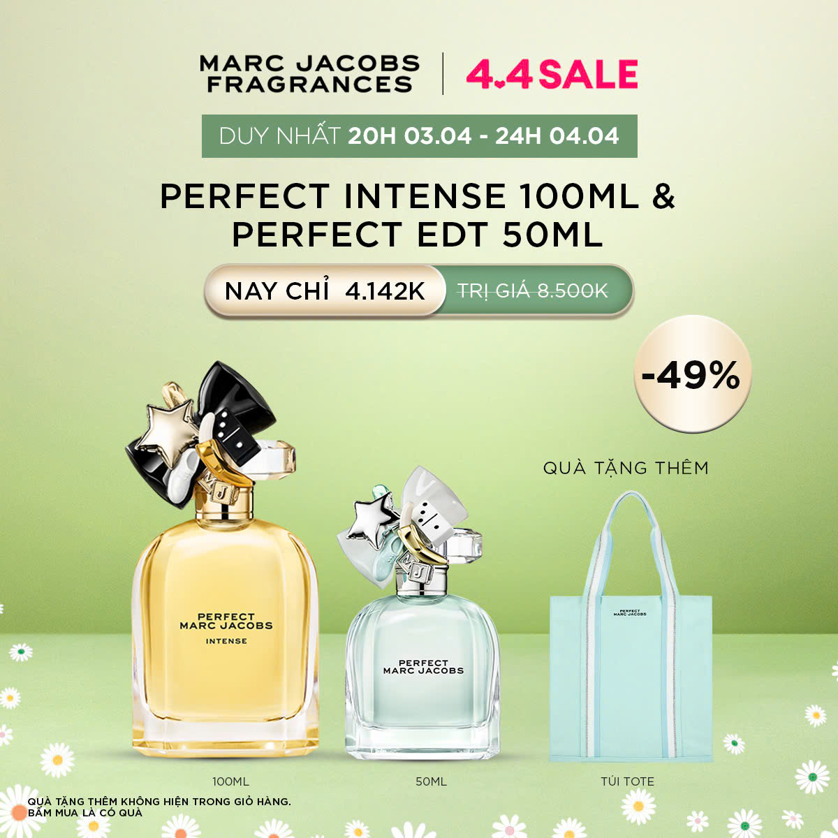 Women's Perfume Marc Jacobs Perfect Intense Edp 100ml