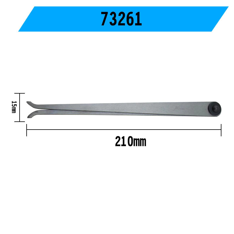 Nhíp đo lỗ trong 20cm Shinwa 73261
