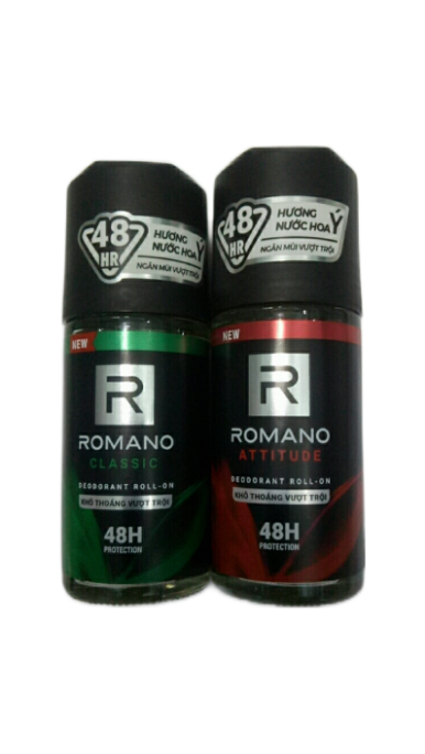 LĂN KHỬ MÙI ROMANO 50ML 48h