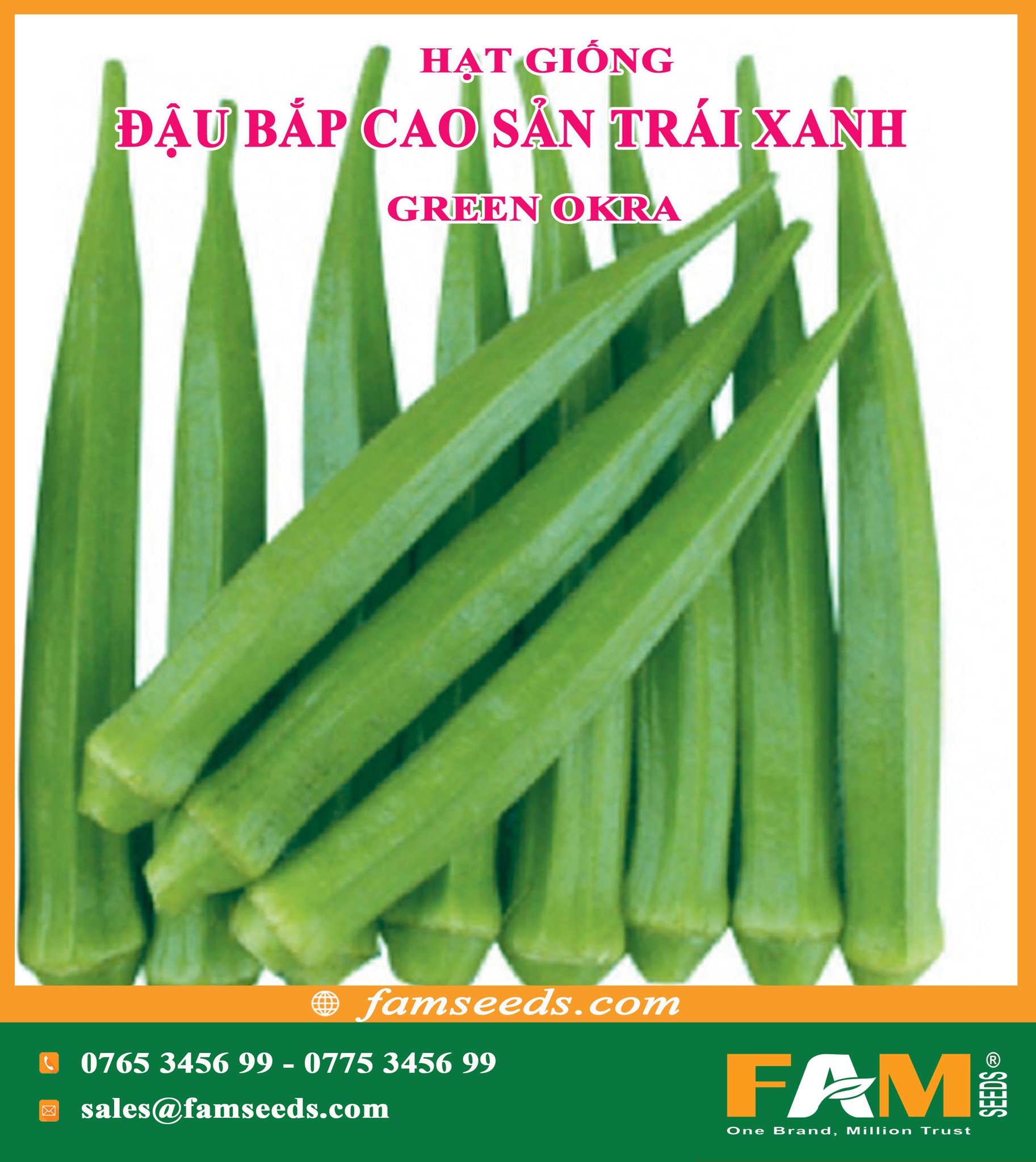Hạt giống đậu bắp cao sản sen vàng gói 10gram